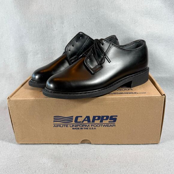 Capps Vibram Airlite Military Oxford Shoes Womens Size 7W NIB - Picture 1 of 11